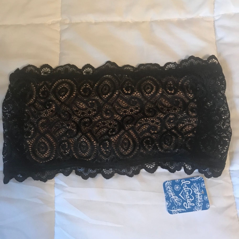 Black Lace Bandeau
